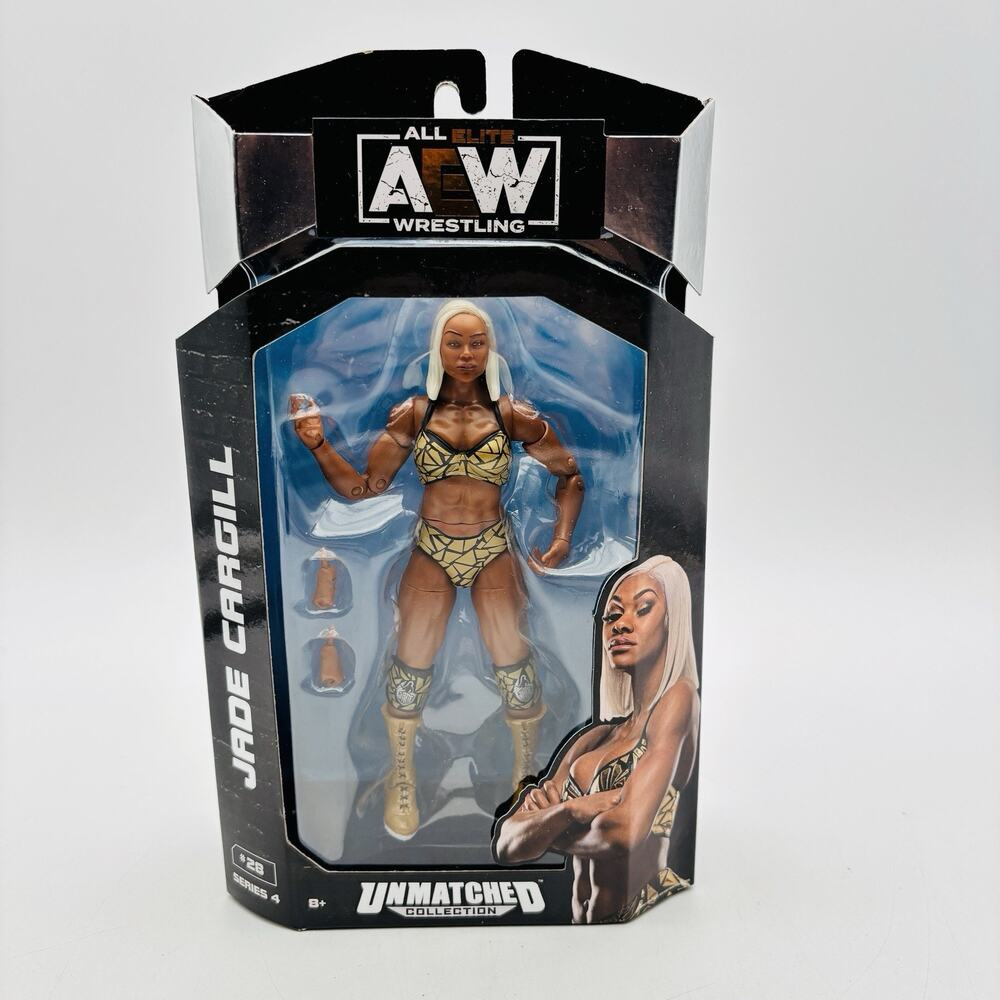 AEW JADE CARGILL Unmatched Series 4 #28 Jazwares Wrestling Action Figure/WWE